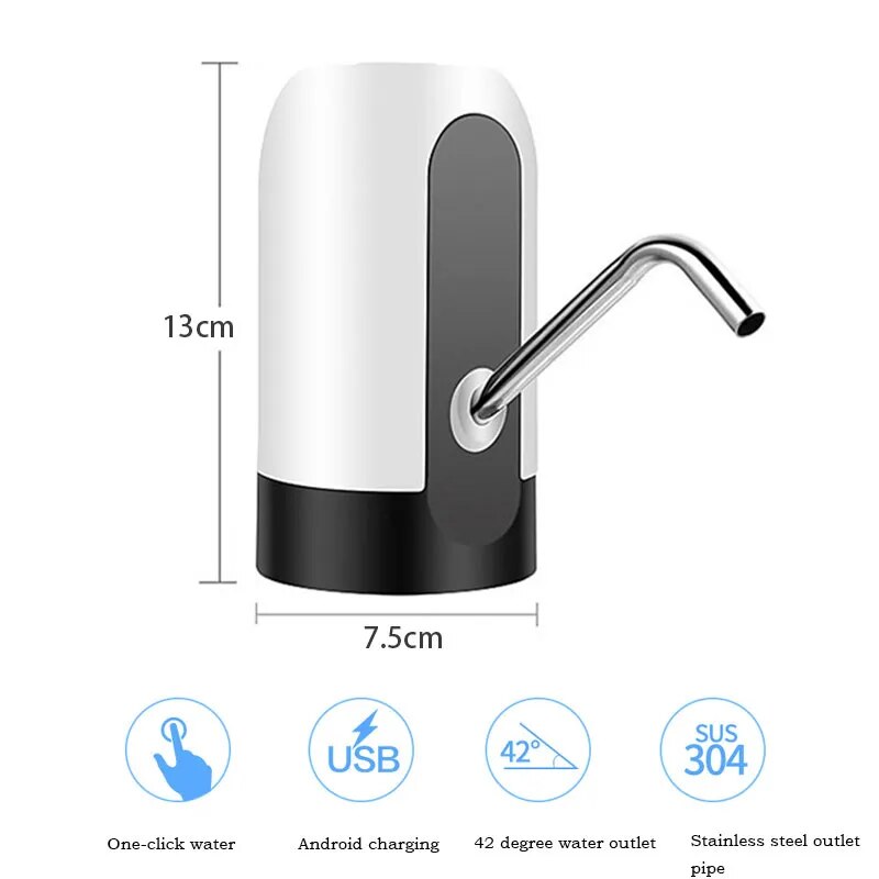 Portable Cold Water Pump Dispenser